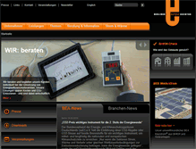 Tablet Screenshot of berliner-e-agentur.de